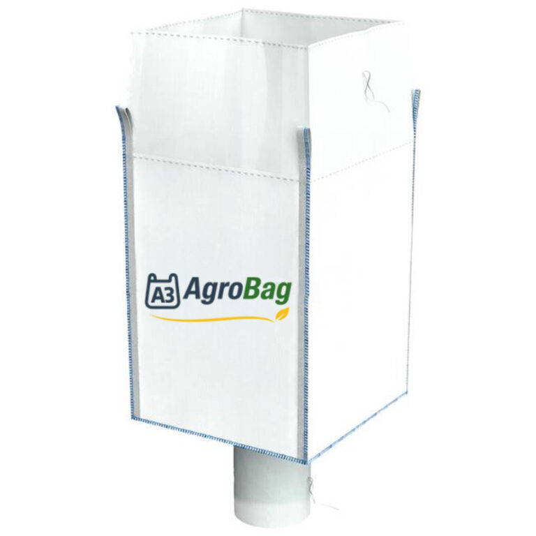BIG BAG COM SAIA SUPERIOR E VÁLVULA DE DESCARGA INFERIOR (C4)